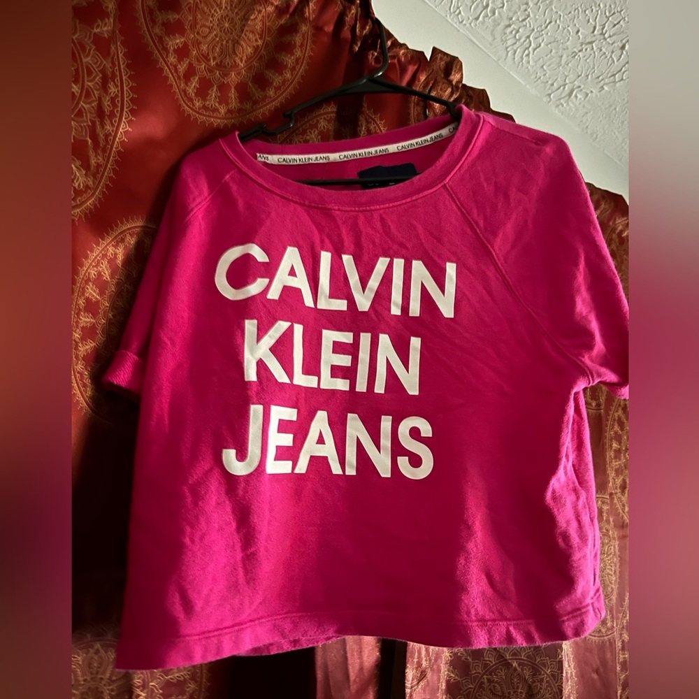 CALVIN KLEIN - crop T-shirt